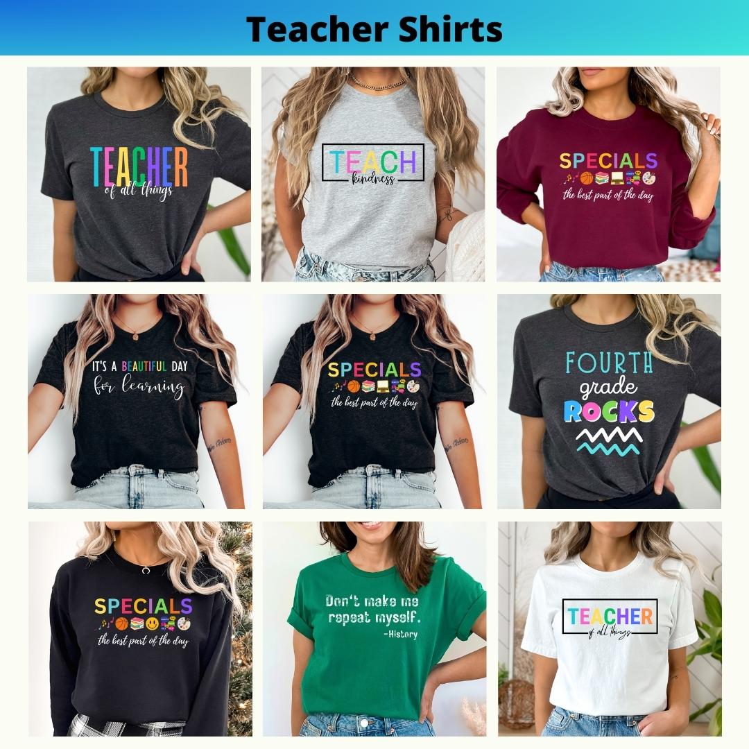 Teachers, Educators Shirts The Knotty Walnut