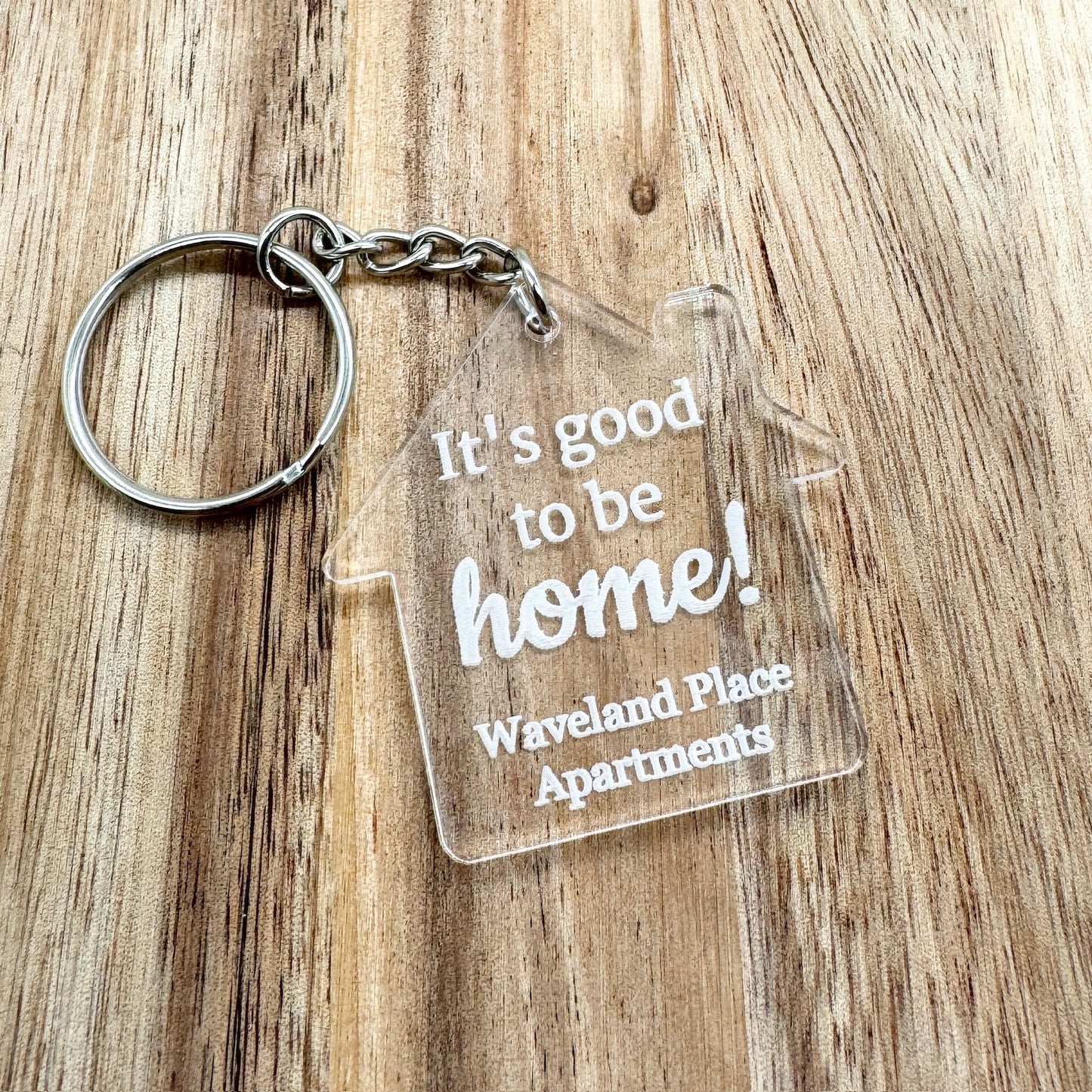 Branded Realtor Keychains - Closing Keychain - Open House Marketing
