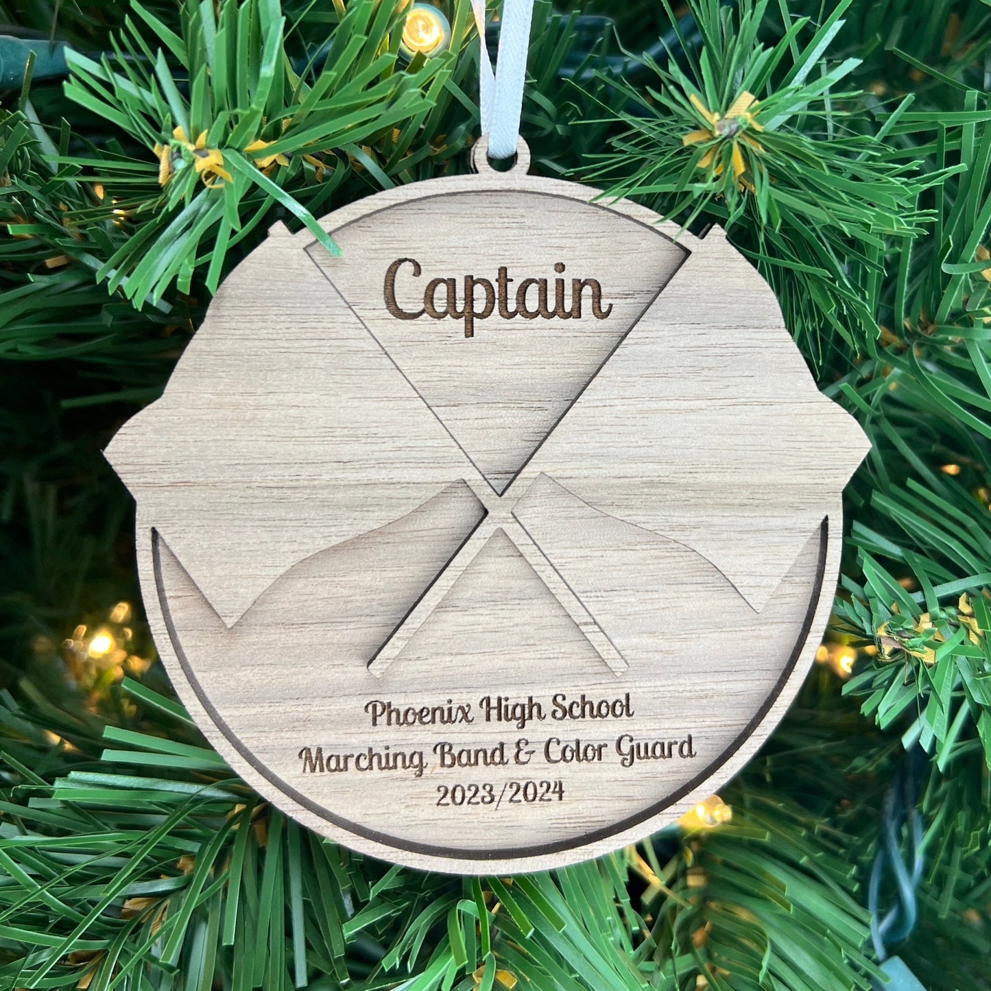 Personalized Color Guard Ornament