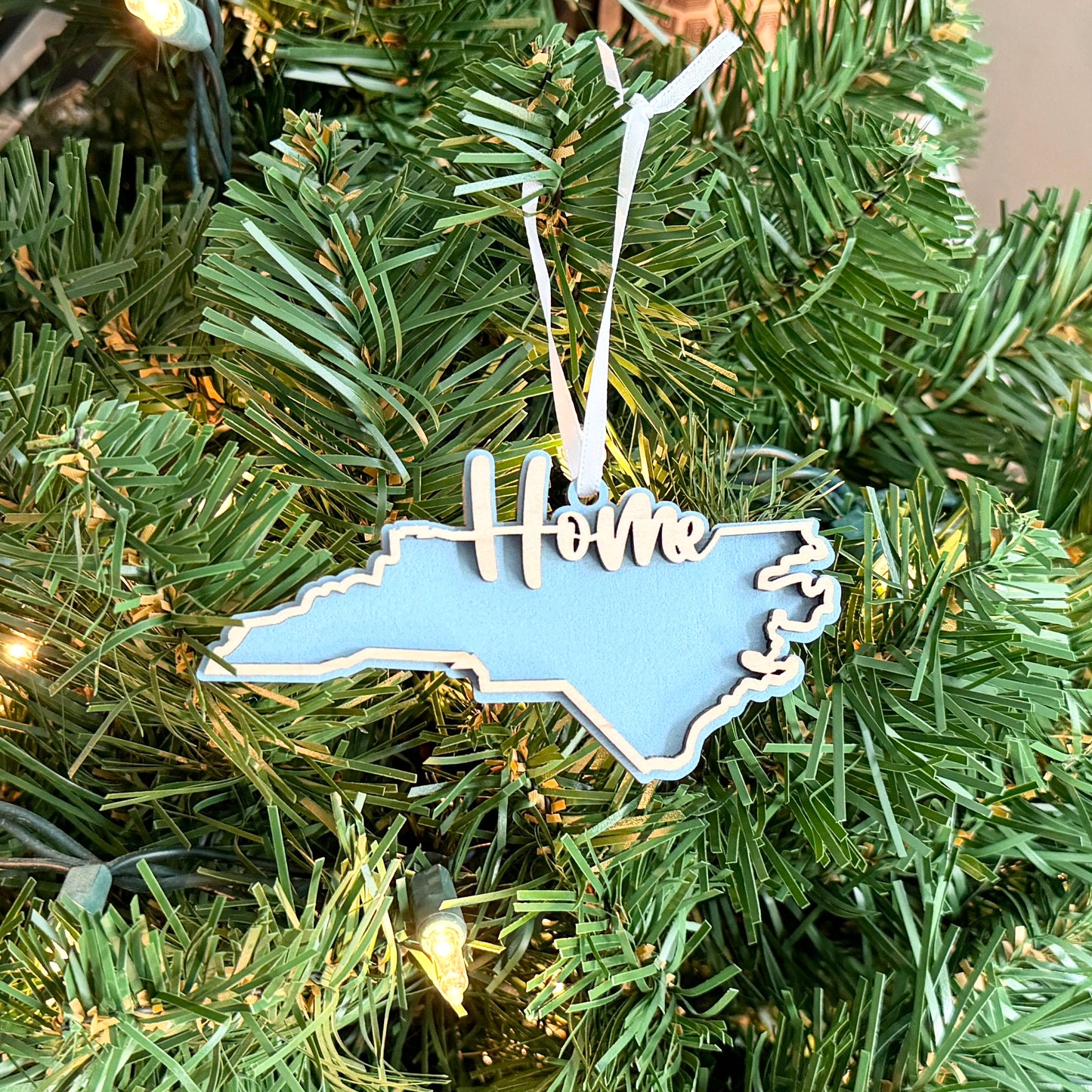 North Carolina Home Ornament