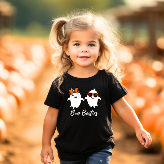 Cute Ghost Toddler Shirt, Boo Besties