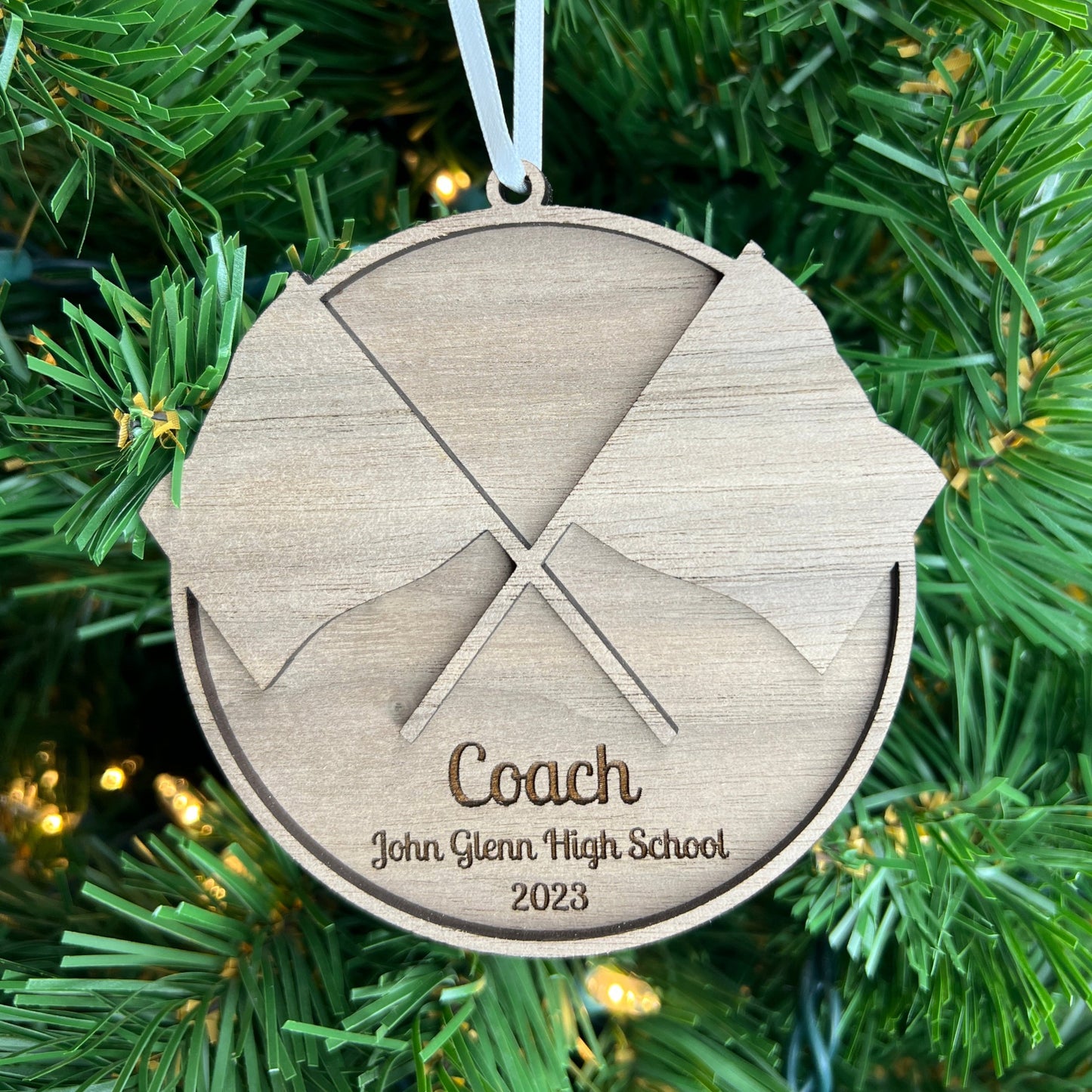 Personalized Color Guard Ornament