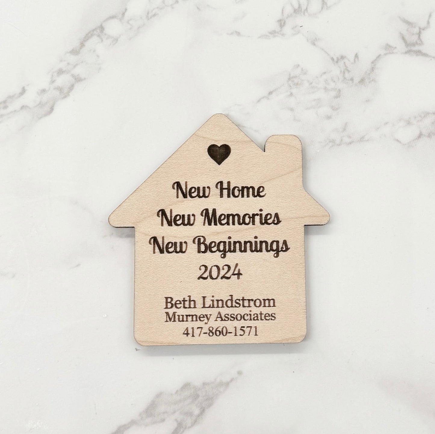 Branded New Home Magnets