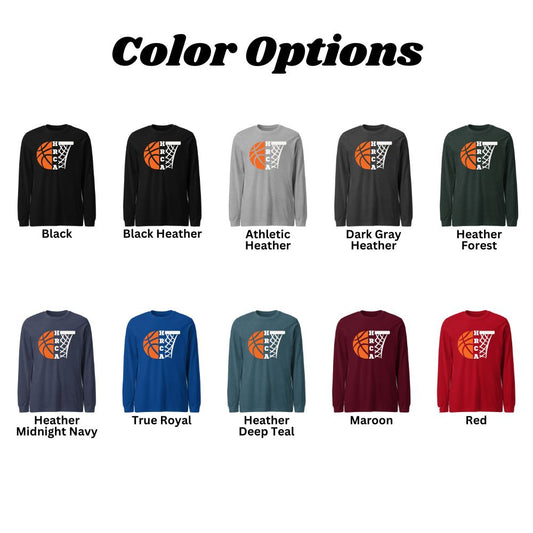 HRCA Basketball Shirt Long Sleeves