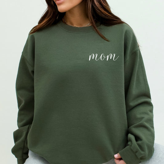 Mom Sweatshirt Crew Neck Mother's Day Gift