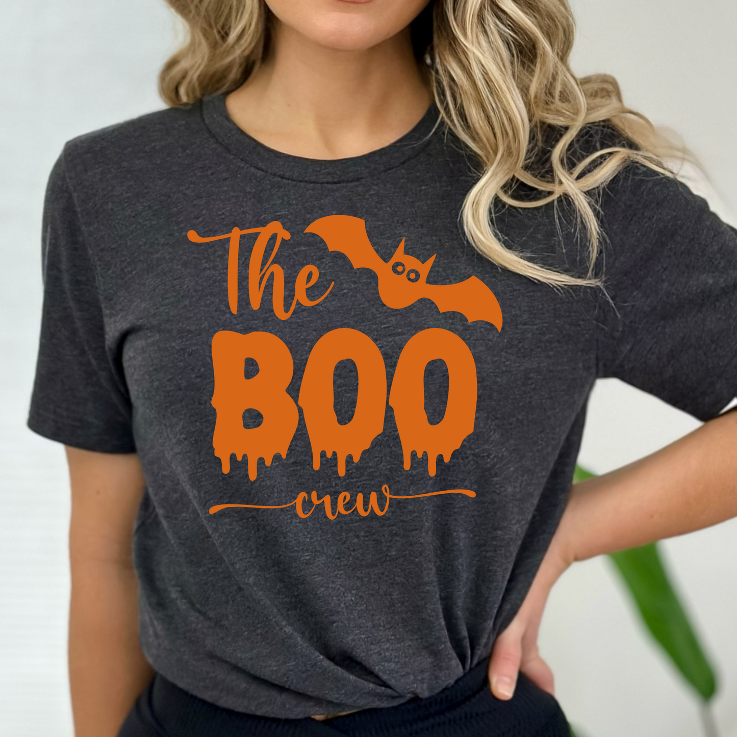 Halloween Shirt Boo Crew Shirt Matching Halloween Tee Boo T-shirt