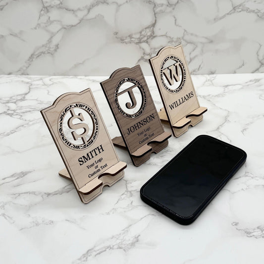 Personalized Monogram Phone Stand Charging Stand Christmas Gift