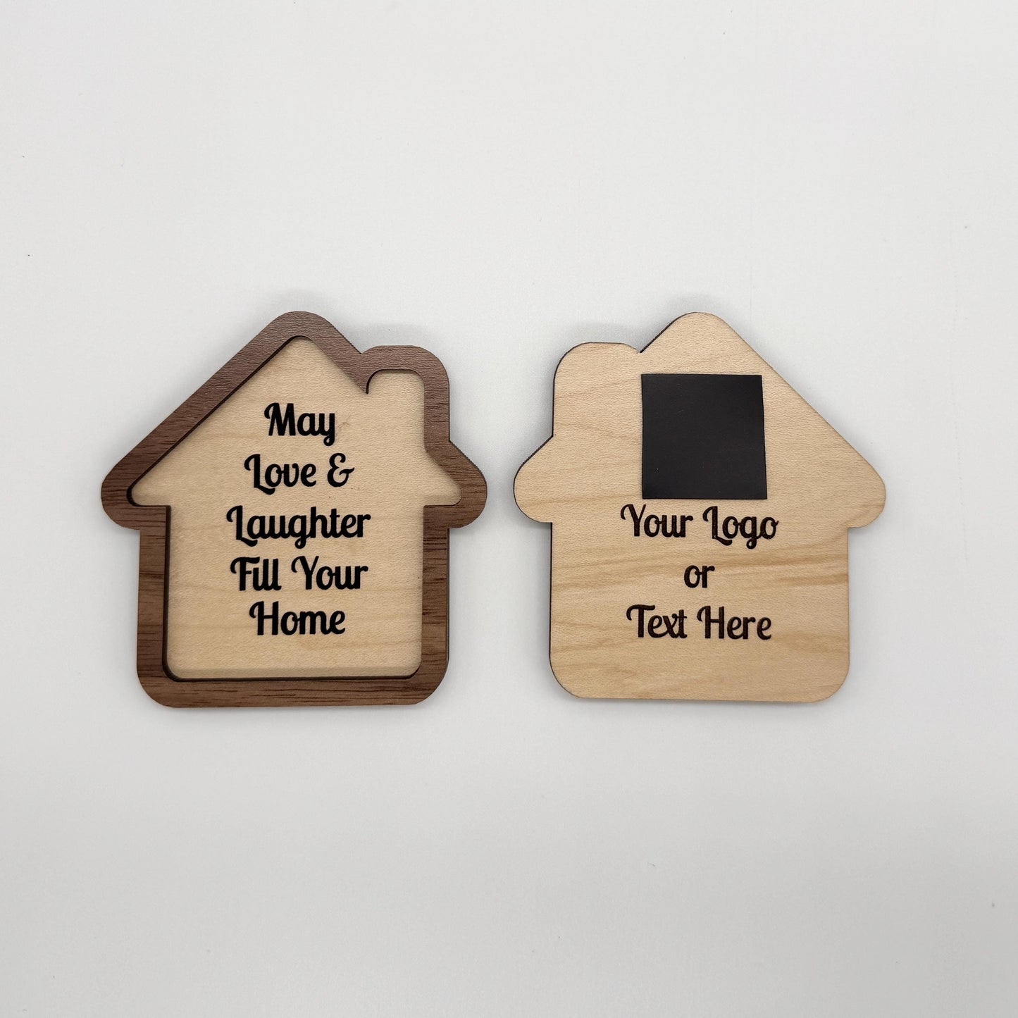May Love & Laughter Fill Your Home Magnet, New Home Magnet, Realtor Closing Gift