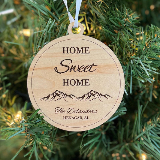 Mountain Personalized Ornament Christmas Gift