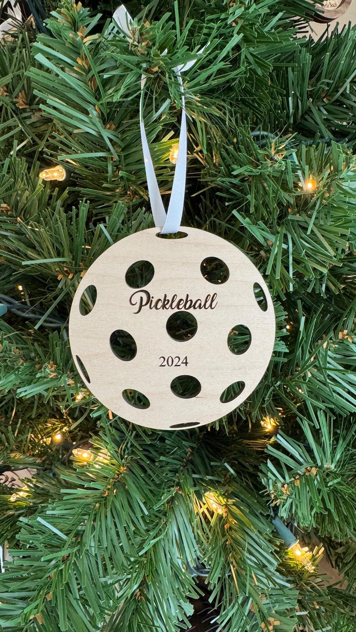 Pickleball Ornament 2025 Christmas Gift