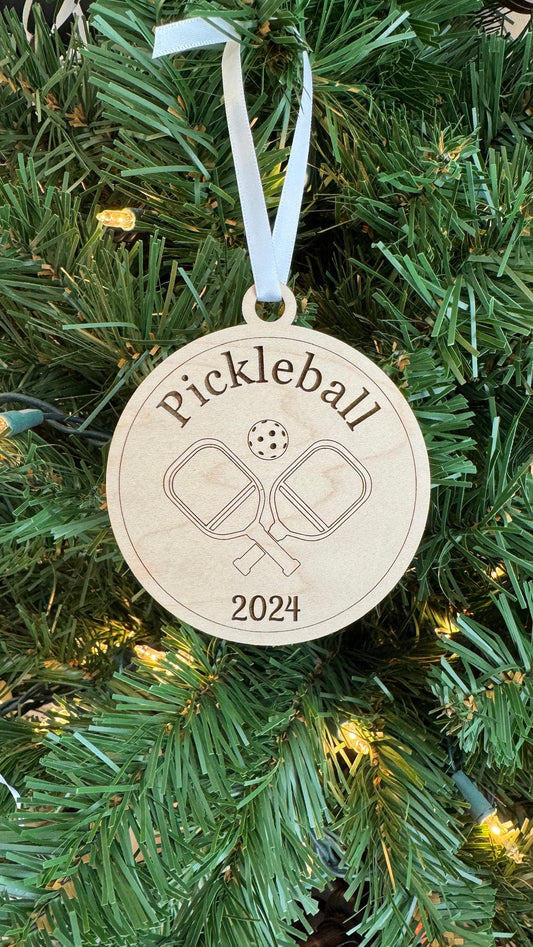 Pickleball Ornament 2025 Christmas Gift