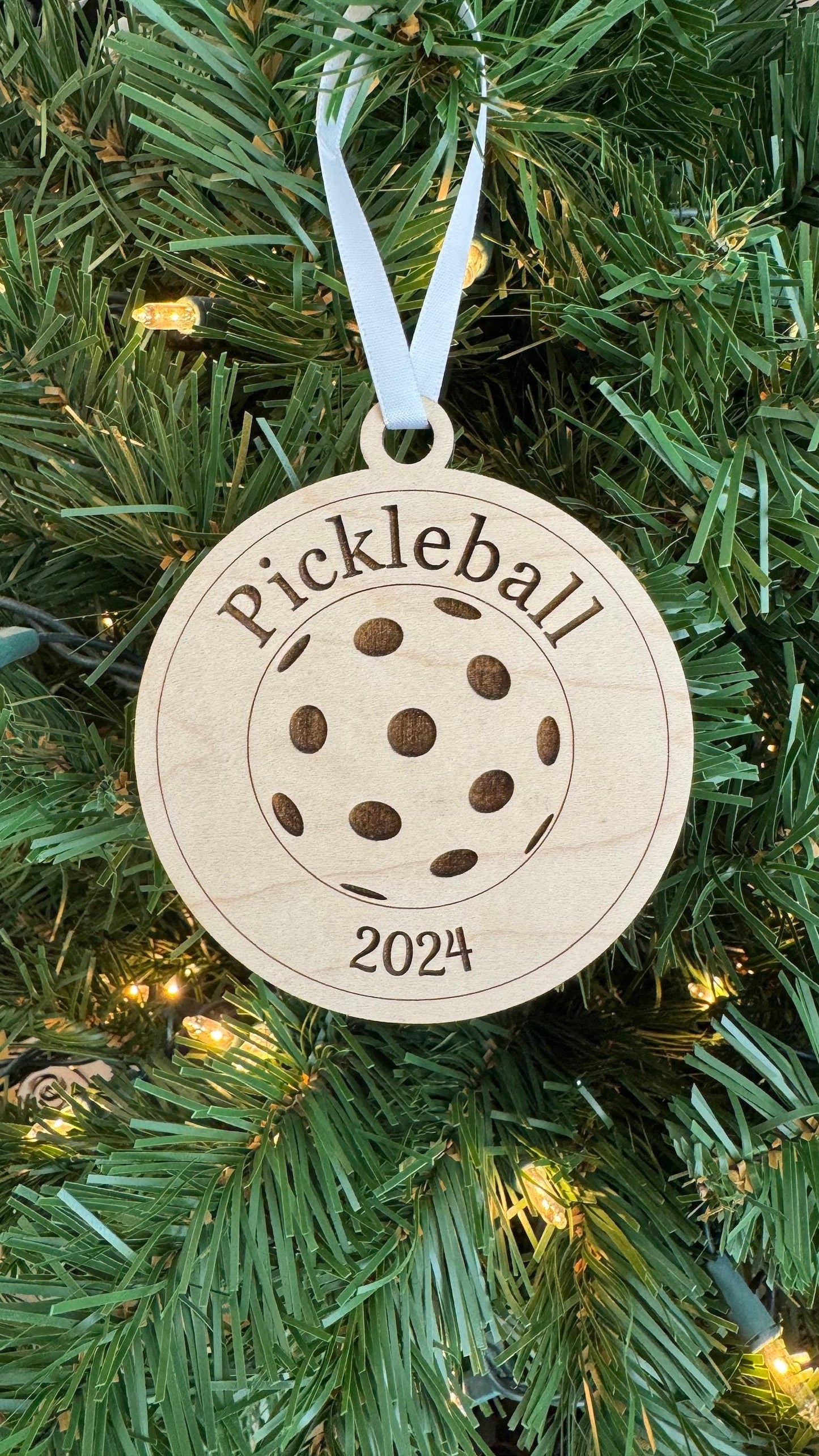 Pickleball Ornament 2025 Christmas Gift