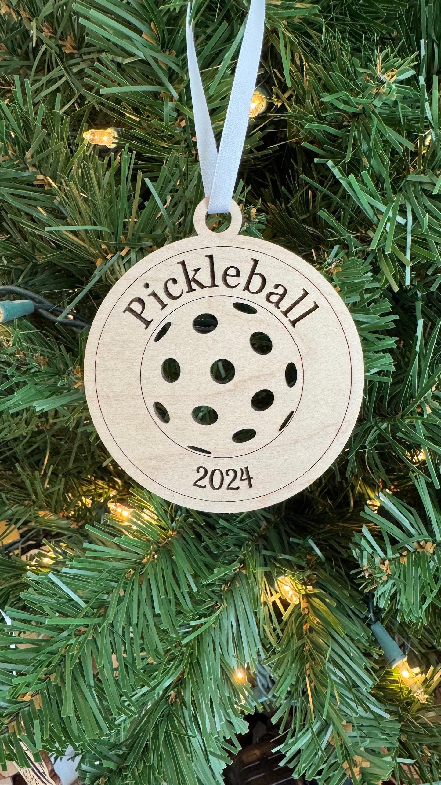 Pickleball Ornament 2025 Christmas Gift