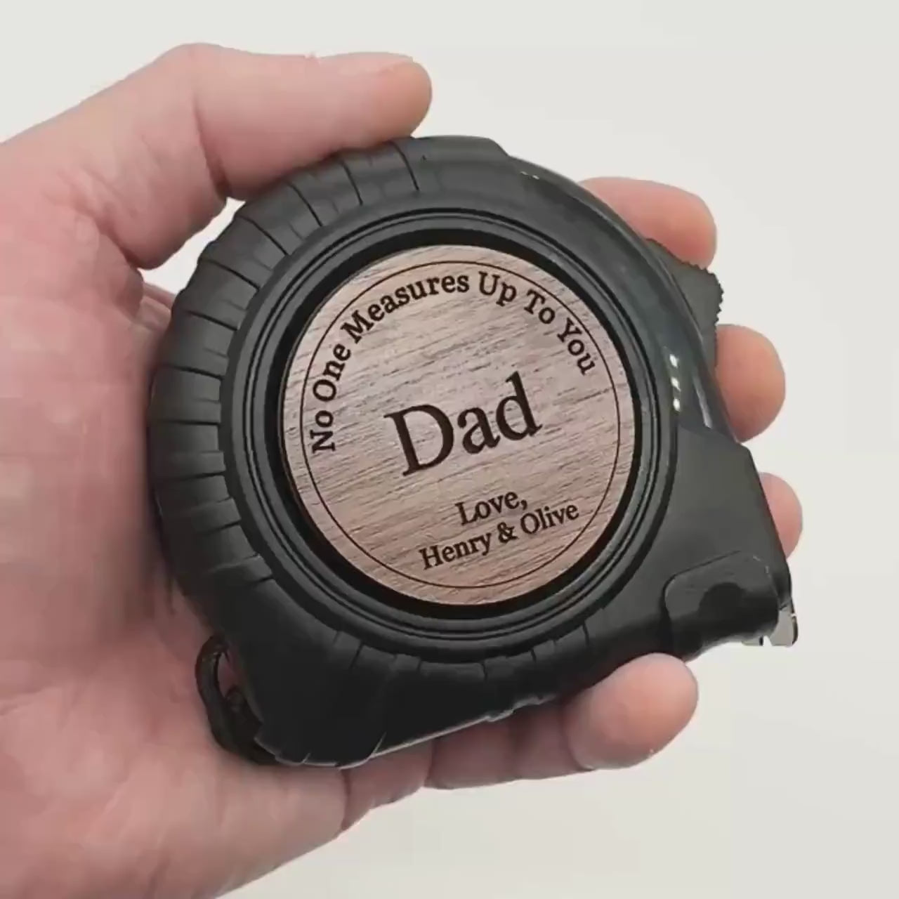 Personalized Gift for Dad, Grandad, Grandaddy, Grandfather, Pop, Papa, PawPaw, Pops - Father’s Day, Birthday, Christmas - Tape Measure