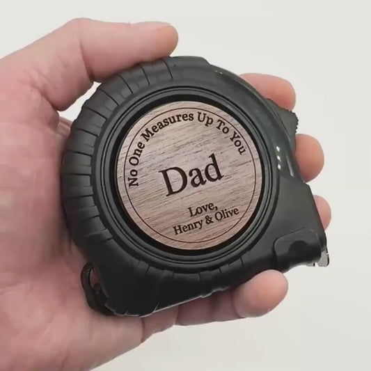 Personalized Gift for Grandpa, Grandad, Grandaddy, Grandfather, Pop, Papa, PawPaw, Dad - Father’s Day, Birthday, Christmas - Tape Measure