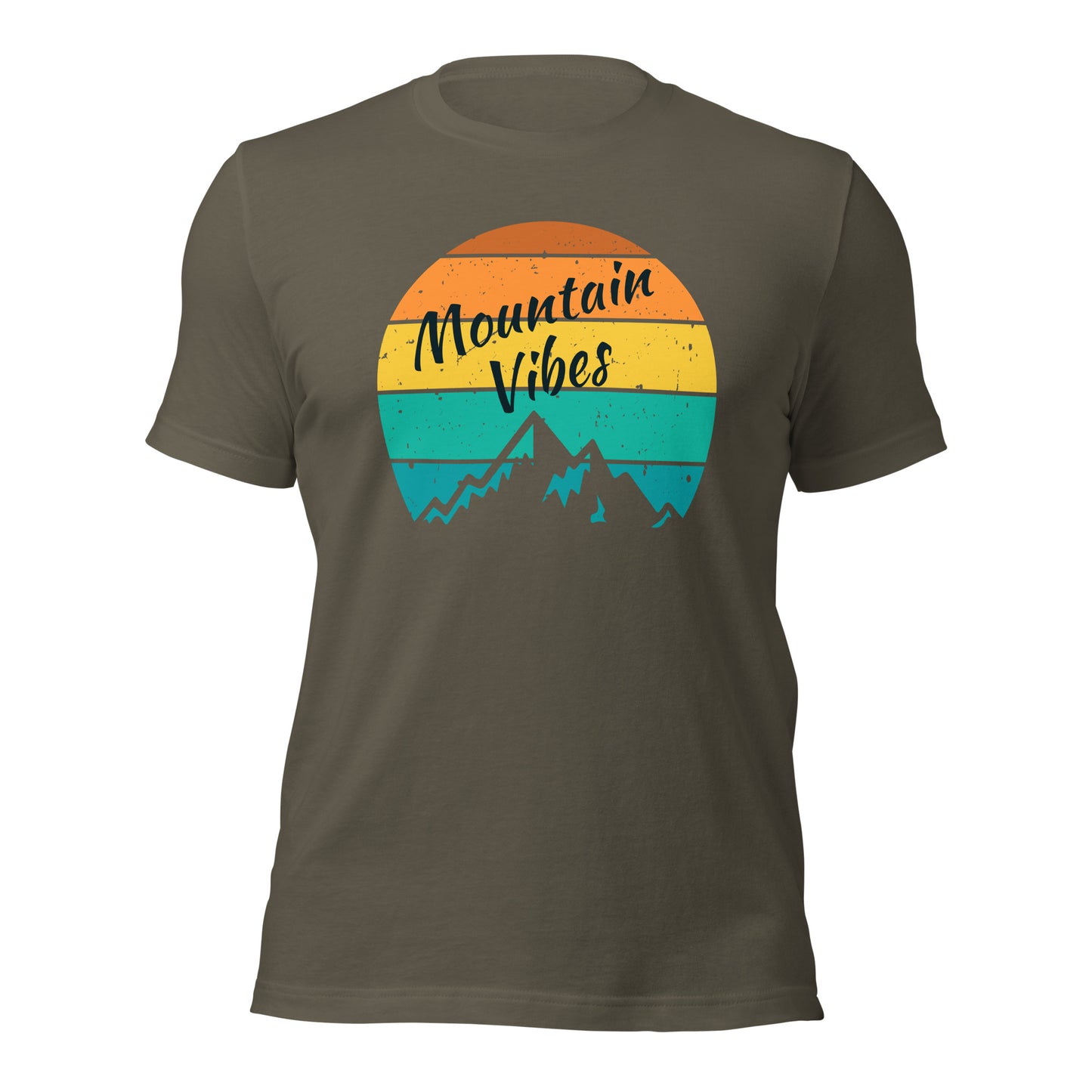 Mountain Vibes Shirt Fall Shirt Retro Mountain Tshirt