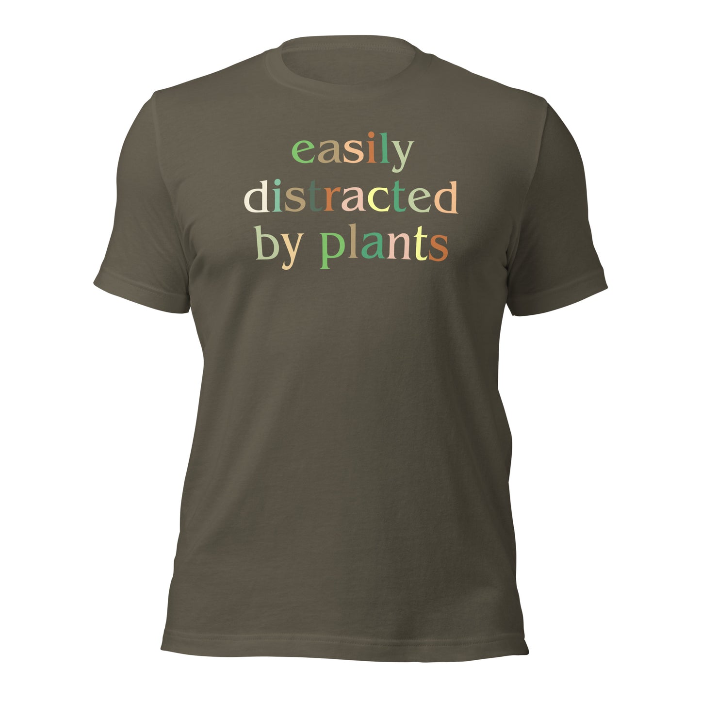Plant Shirt Easily Distracted by Plants Shirt Funny Plant Gift