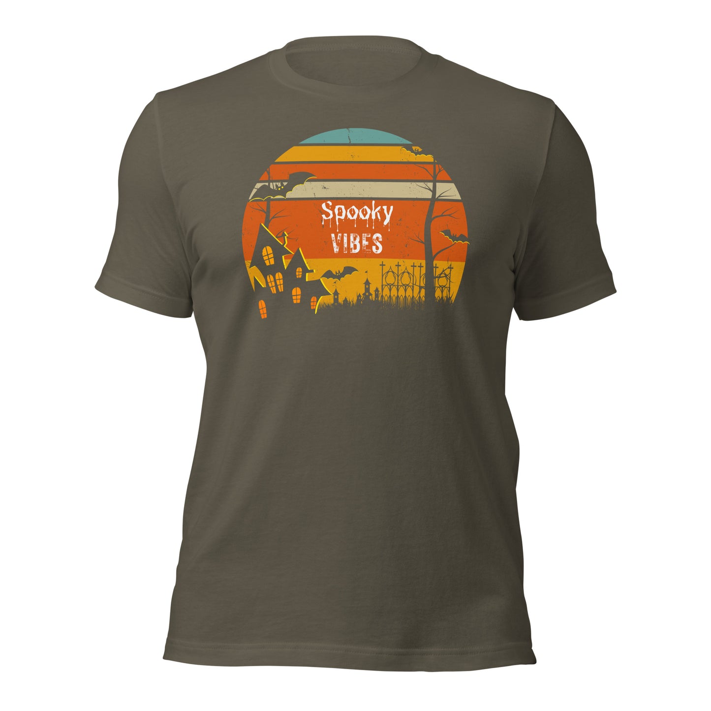Halloween Shirt Retro Spooky Vibes Shirt