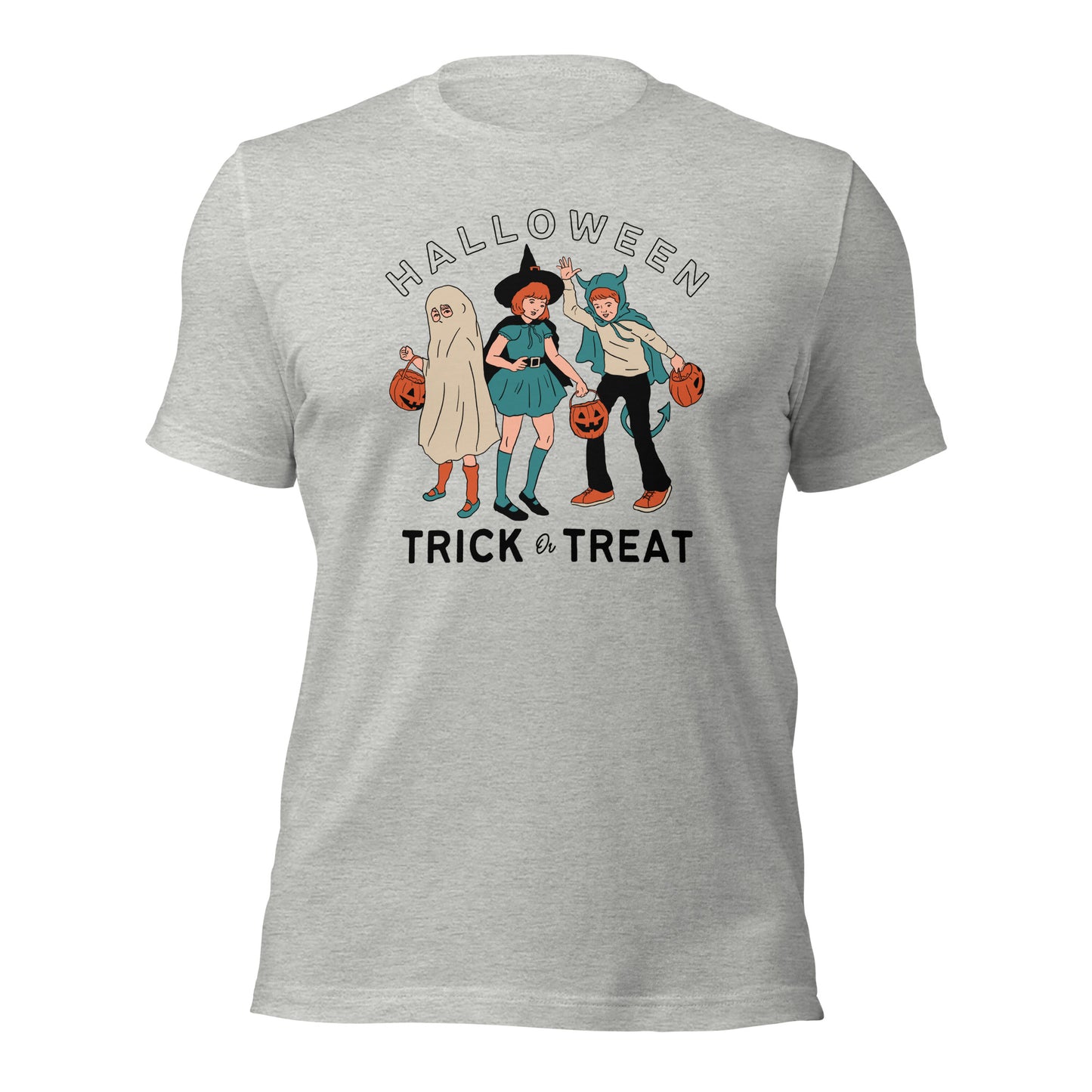 Vintage Halloween Shirt Retro Halloween Tshirt Trick or Treat Shirt