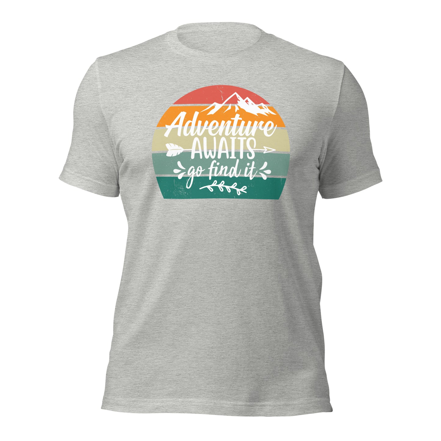 Adventure Awaits Shirt Retro Shirt Mountain Tee