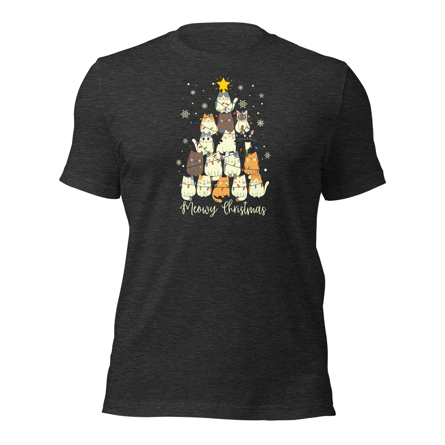 Christmas Tree Cat Shirt, Tree of Cats Tee