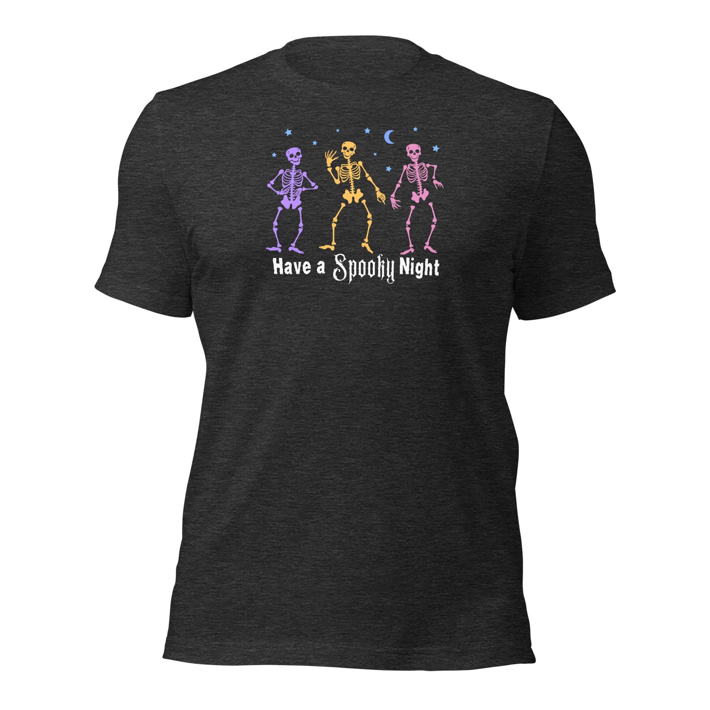 Have a Spooky Night Shirt Halloween Skeleton Tee