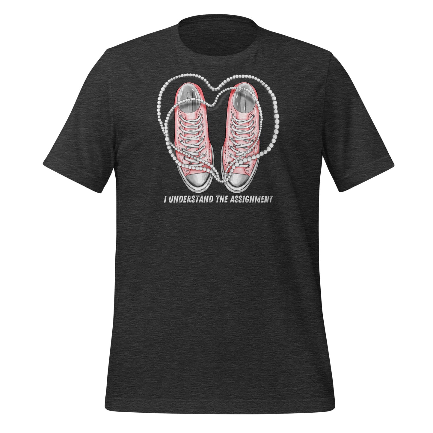 I Understand the Assignment Shirt, Chucks and Pearls Tee