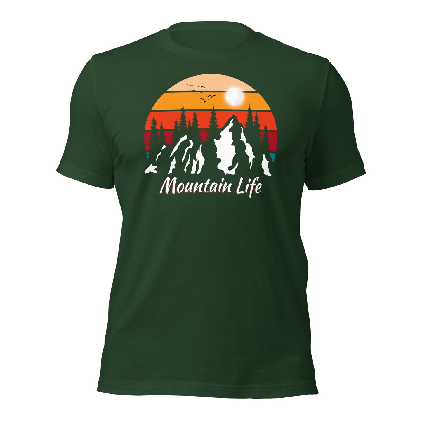 Mountain Life Shirt Fall Shirt Retro Mountain Tshirt