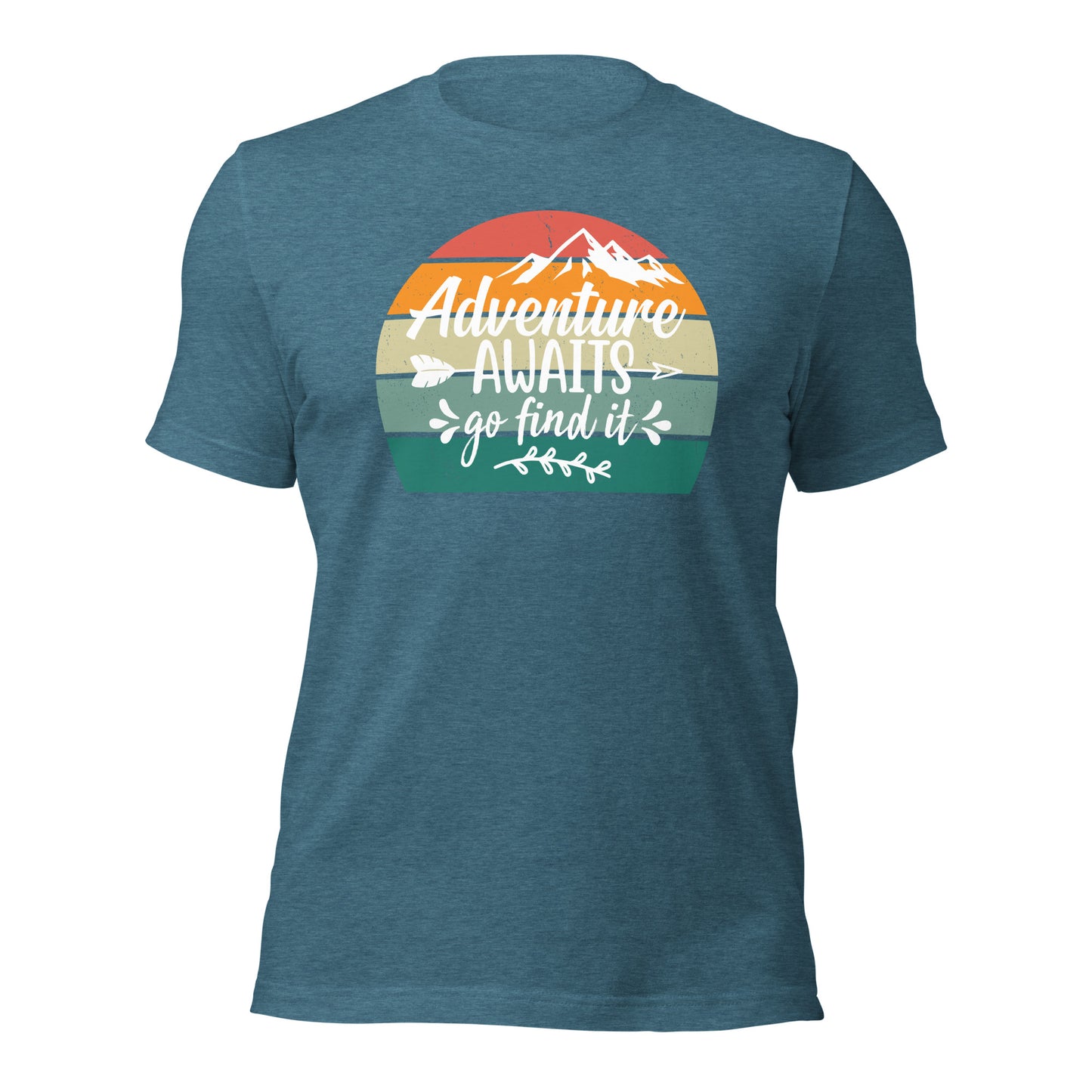 Adventure Awaits Shirt Retro Shirt Mountain Tee