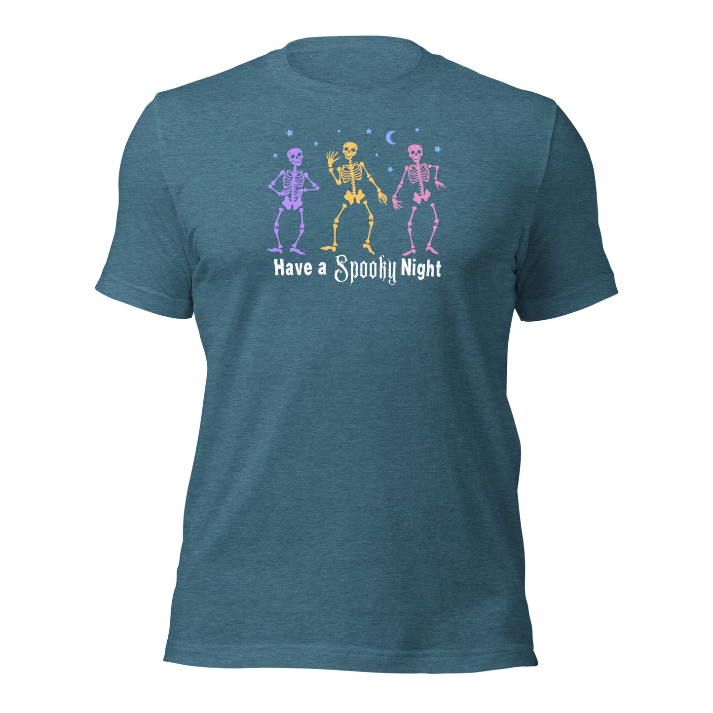 Have a Spooky Night Shirt Halloween Skeleton Tee