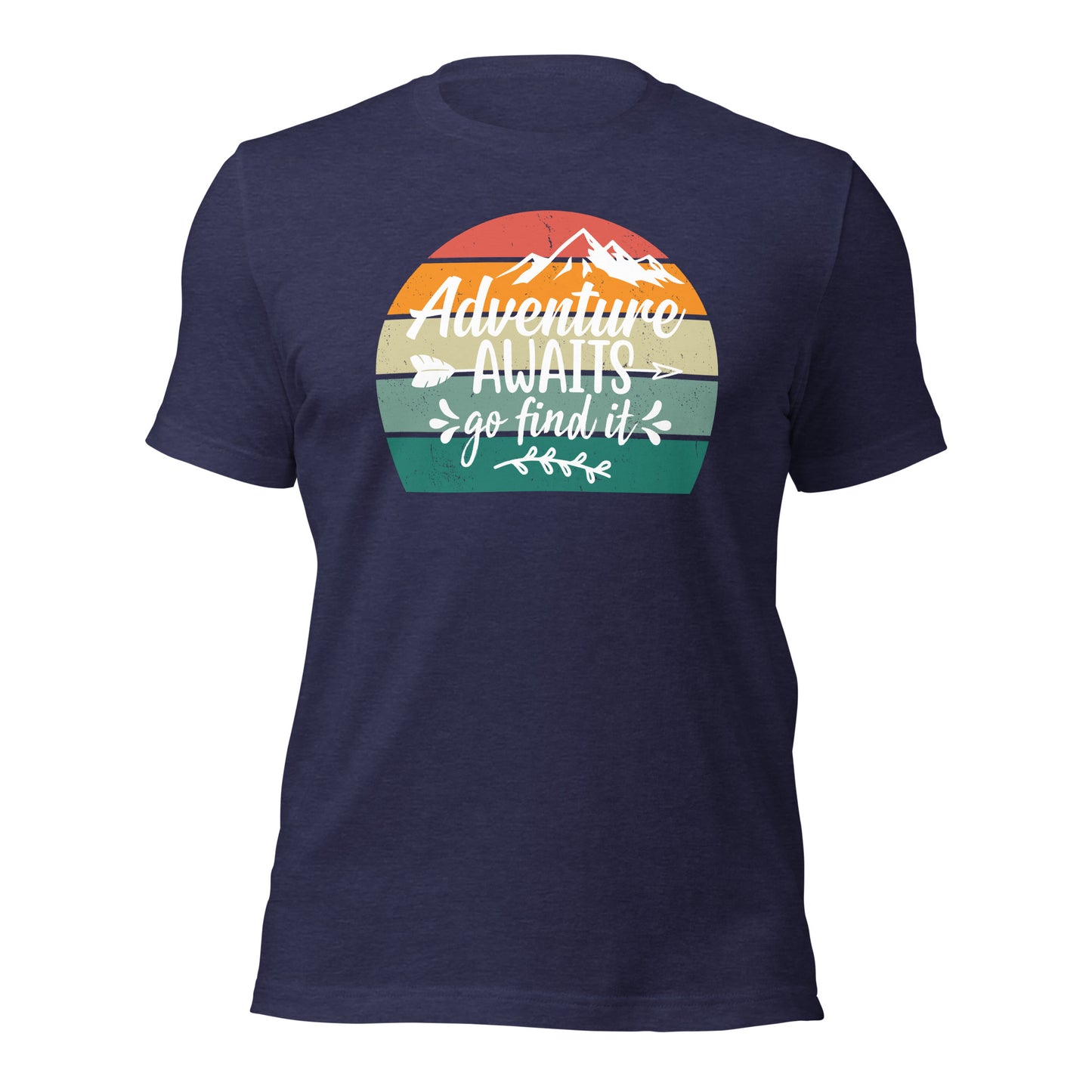 Adventure Awaits Shirt Retro Shirt Mountain Tee