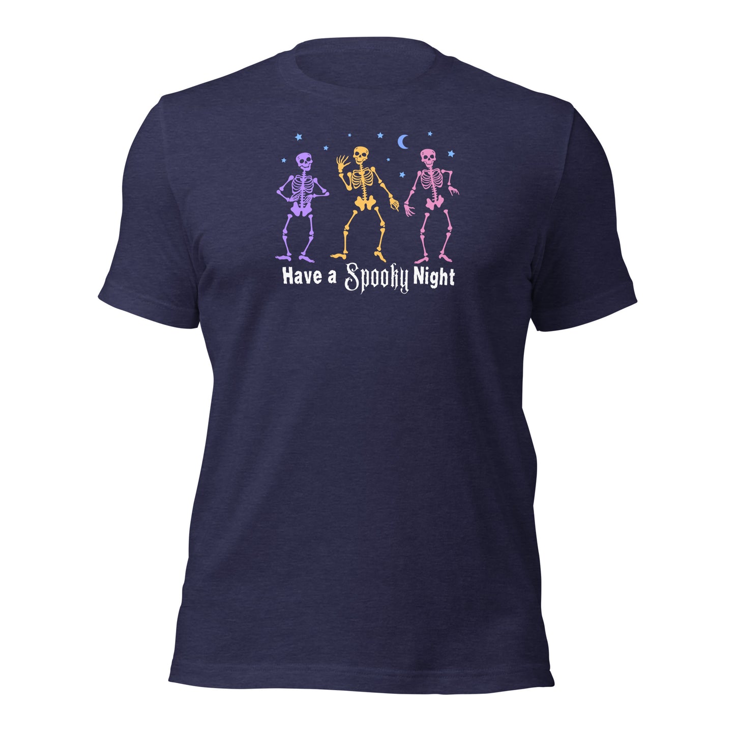 Have a Spooky Night Shirt Halloween Skeleton Tee
