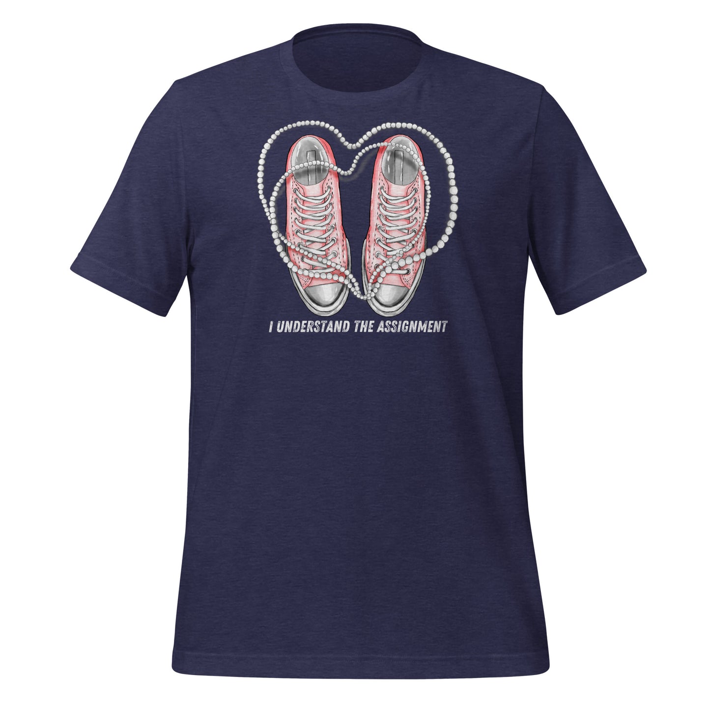 I Understand the Assignment Shirt, Chucks and Pearls Tee