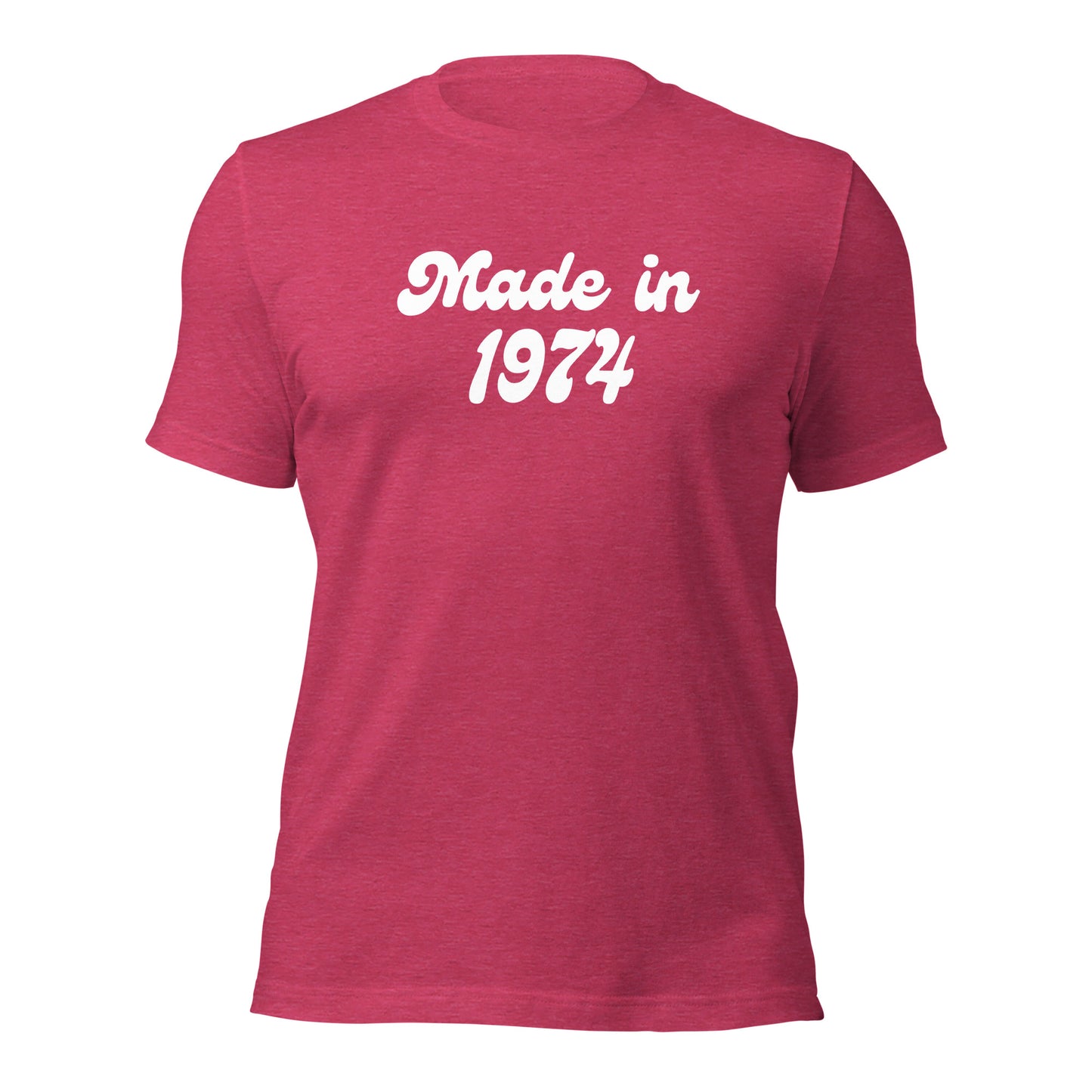 Made in 1974 Shirt Vintage Tee Shirt 1974 Shirt Retro T-shirt