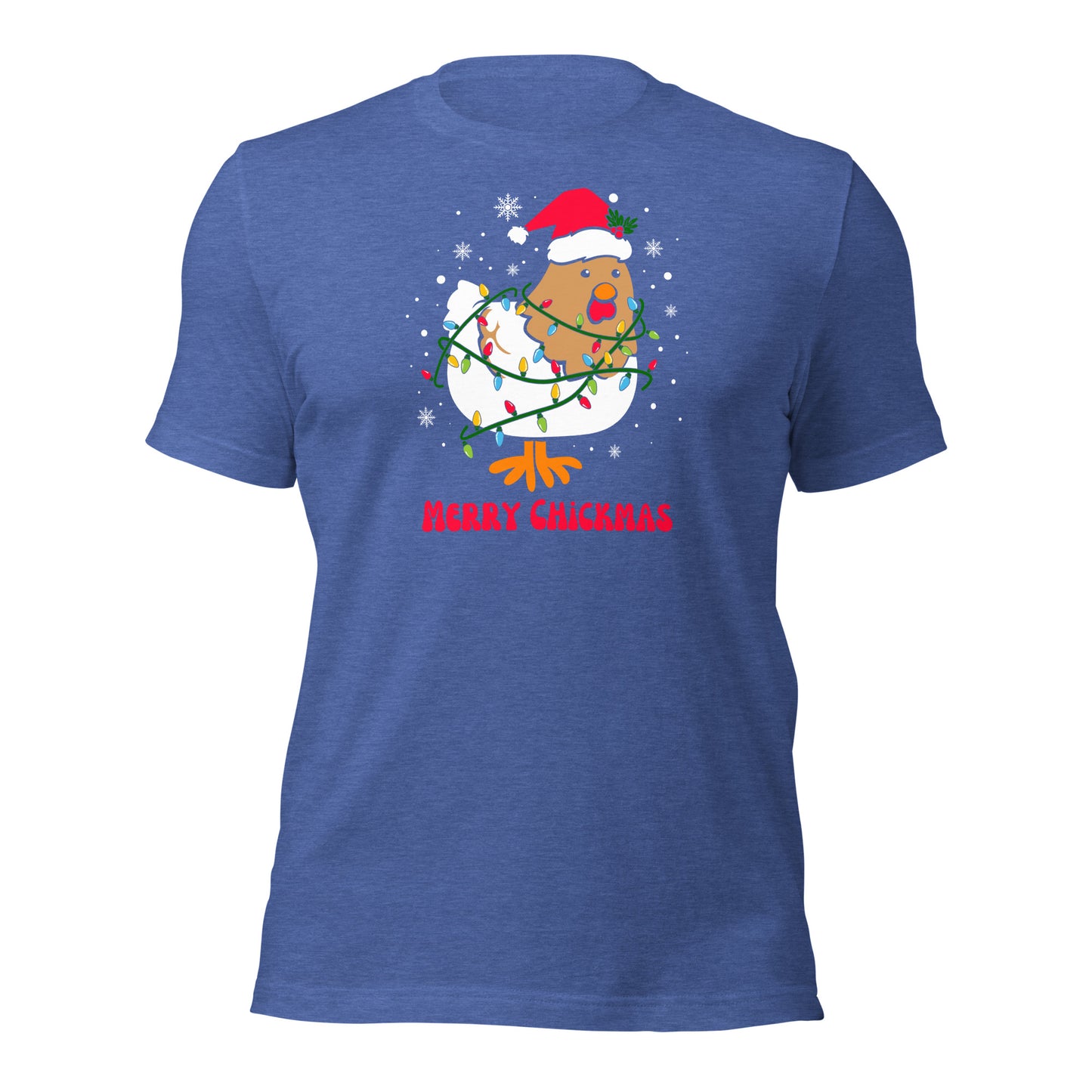 Chicken Christmas Shirt Merry Chickmas Tee