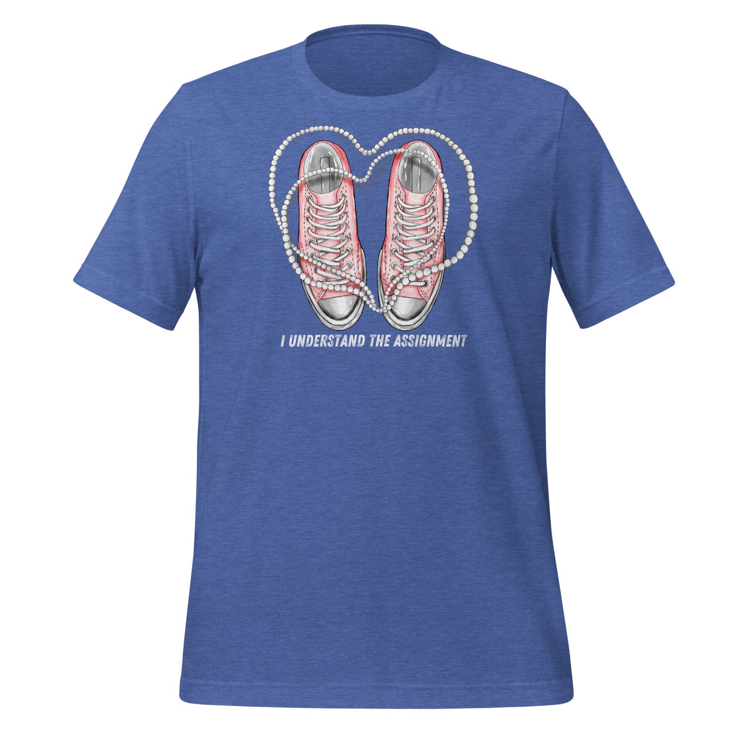 I Understand the Assignment Shirt, Chucks and Pearls Tee