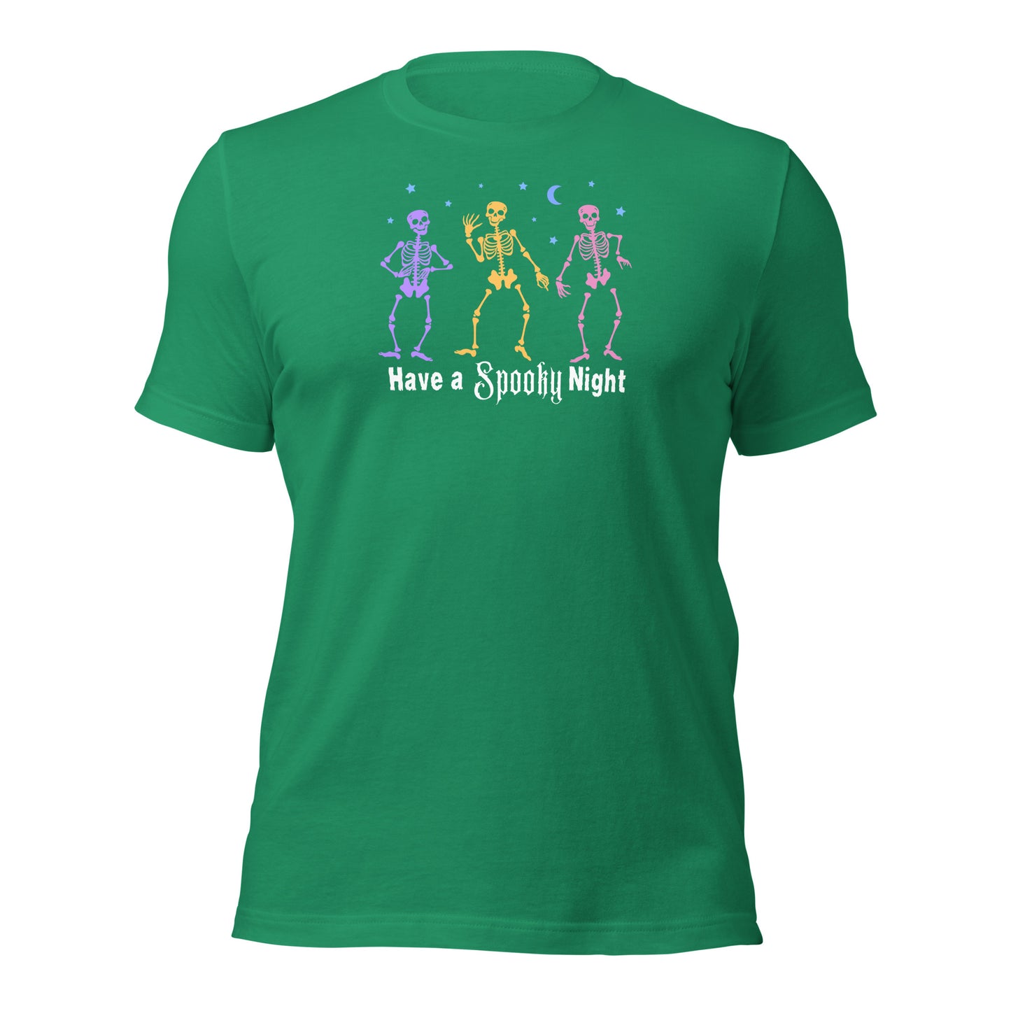 Have a Spooky Night Shirt Halloween Skeleton Tee