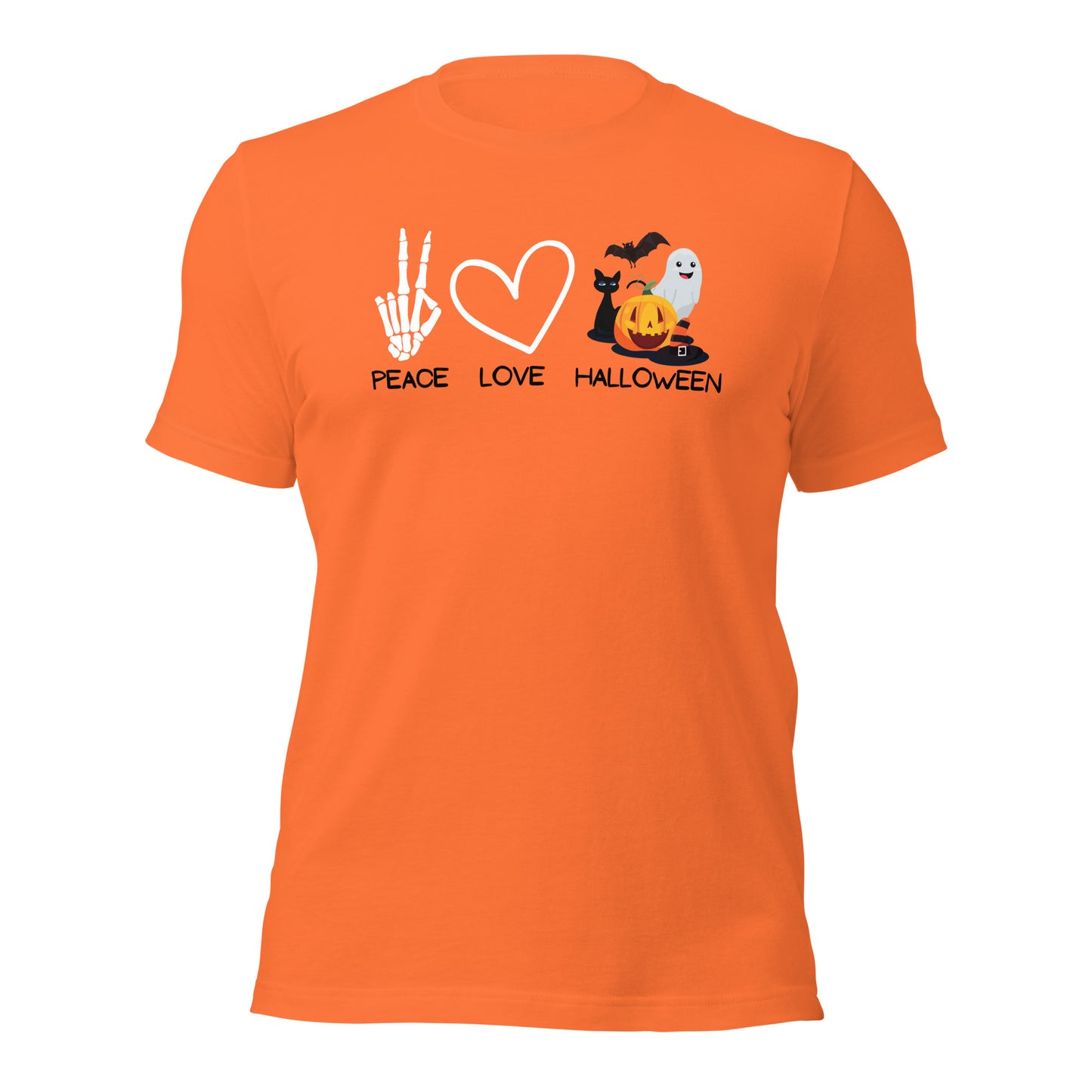 Peace Love Shirt Peace Love Halloween Shirt Skeleton Peace Sign Tee