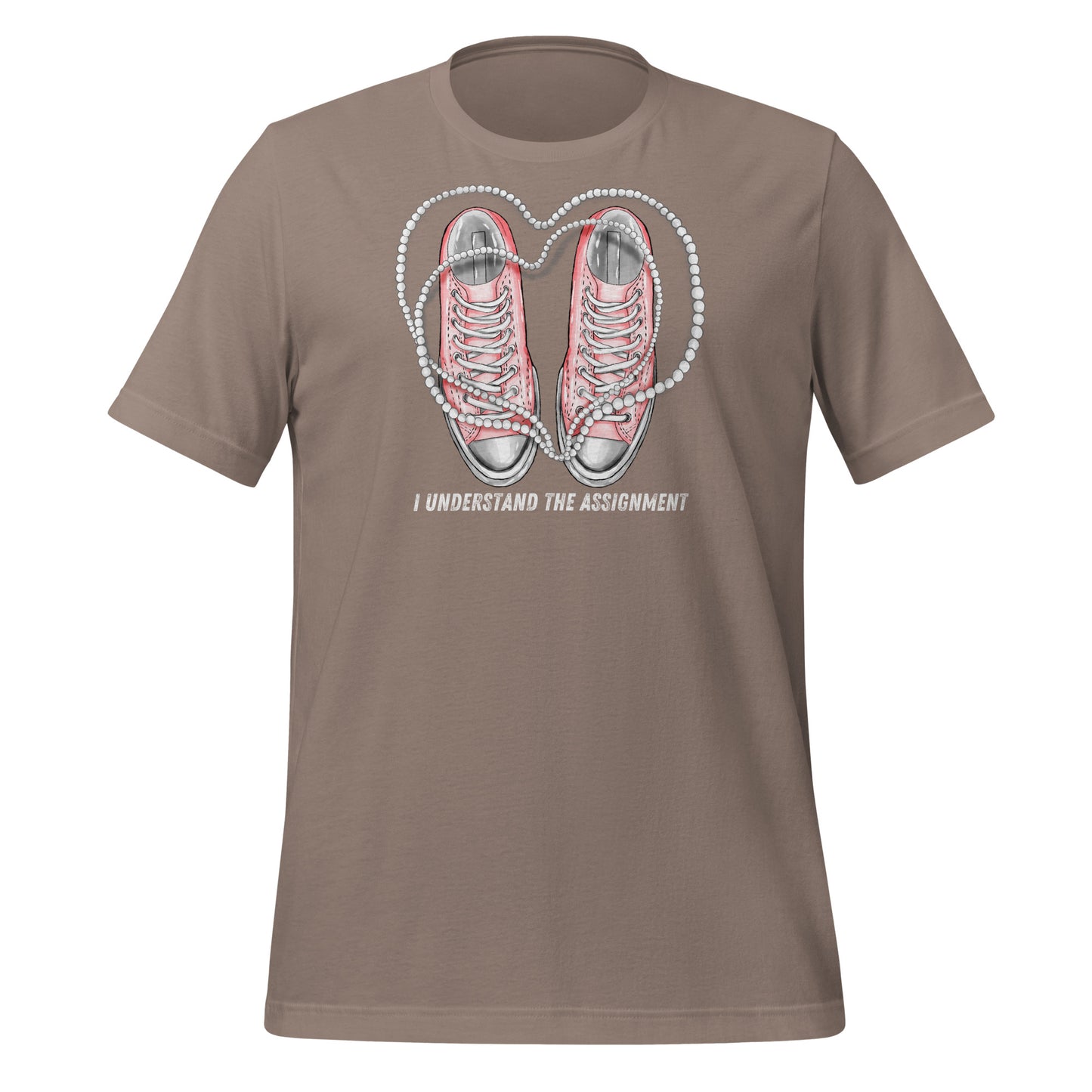 I Understand the Assignment Shirt, Chucks and Pearls Tee