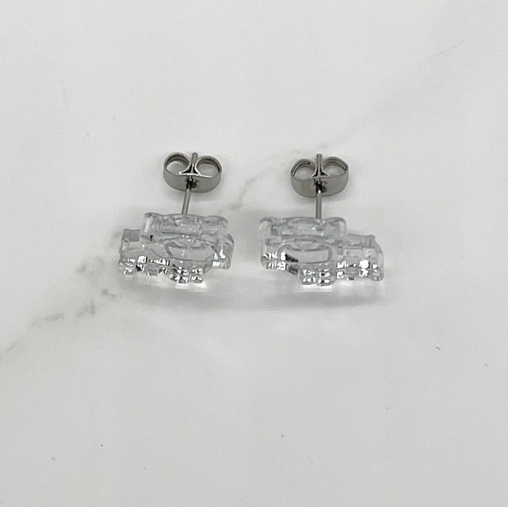 Bulldog Earrings - Studs