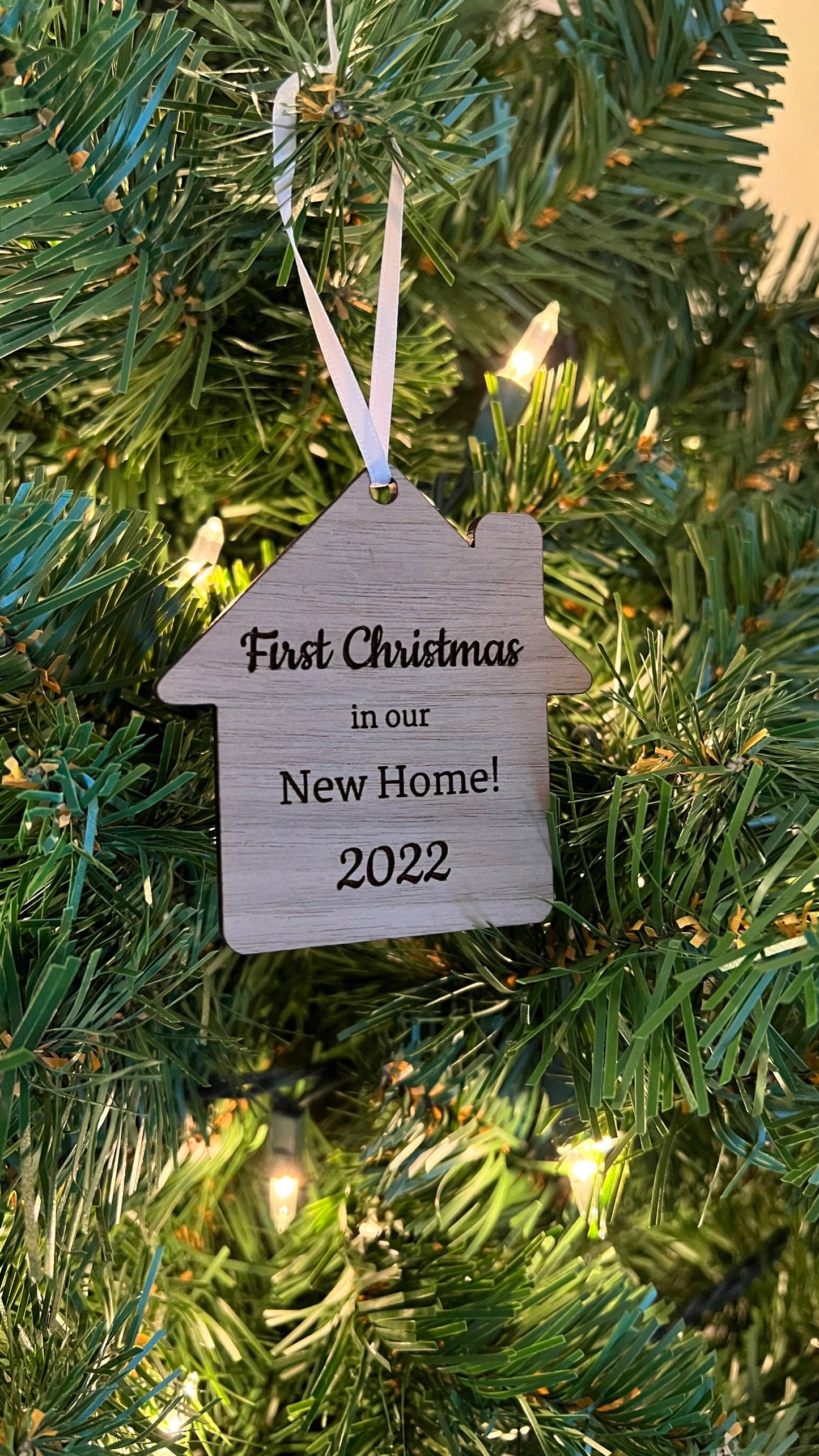 First Christmas in Our New Home Personalized Ornaments!