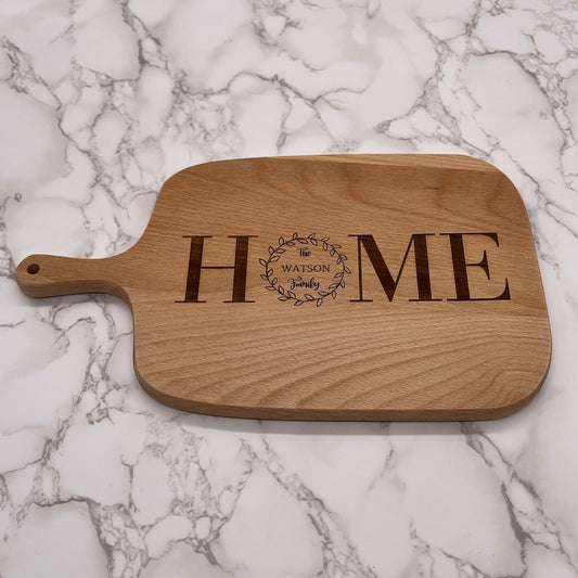Personalized Cutting Boards and Charcuterie - B-7: 6.25" x 10.25" Beechwood