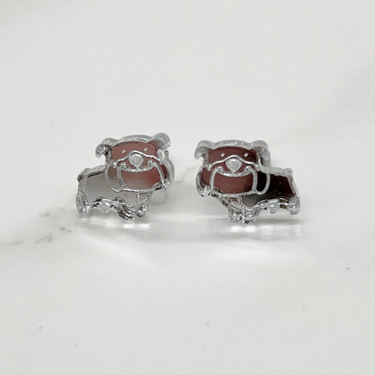 Bulldog Earrings - Studs