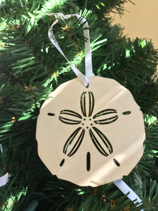 Beach Ornaments / Sand Dollar Ornament / Starfish Ornament