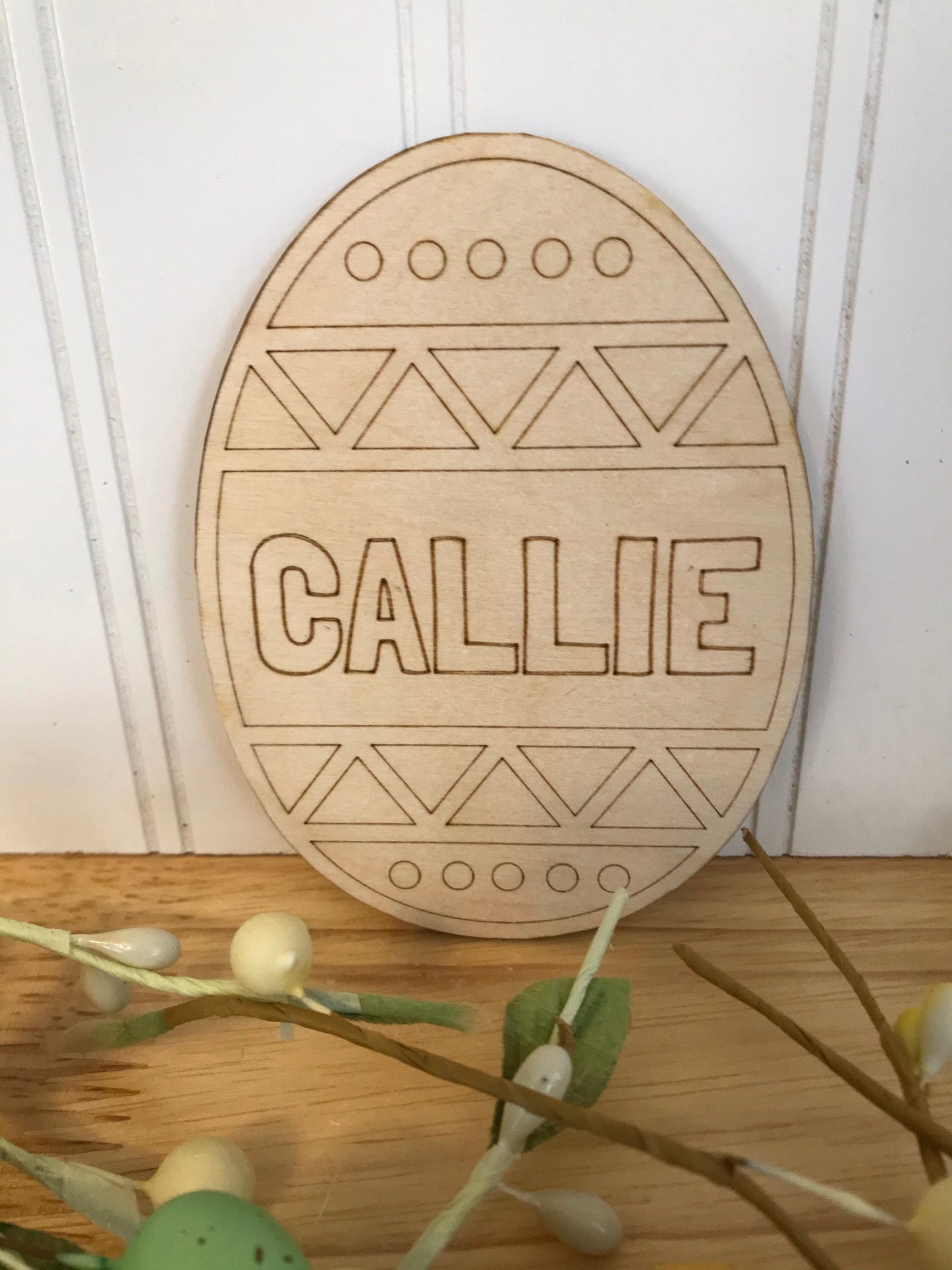 Personalized Color or Paint Your Own Easter Egg!