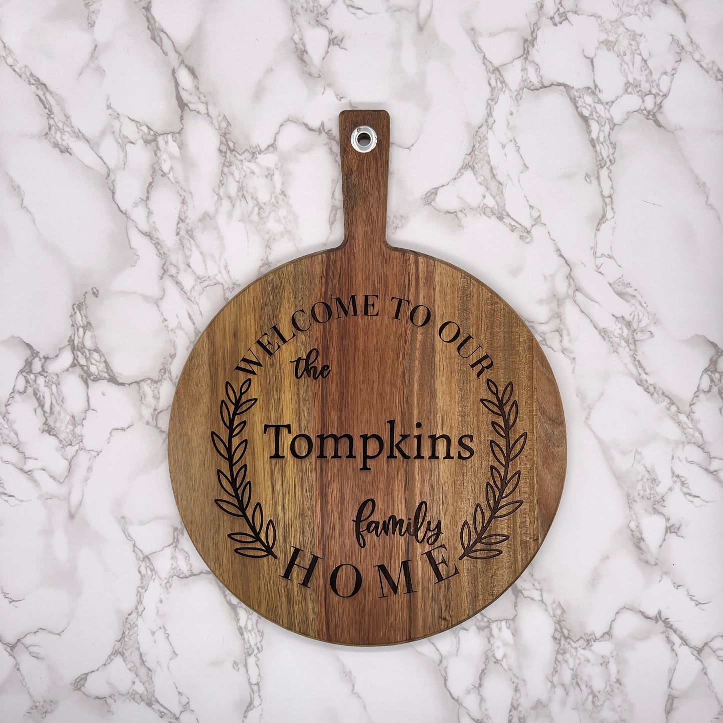 Personalized Cutting Boards and Charcuterie - B-3: 11.75" x 15.75" Acacia