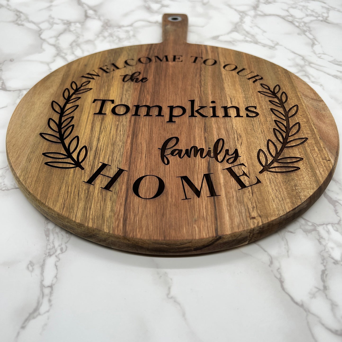 Personalized Cutting Boards and Charcuterie - B-3: 11.75" x 15.75" Acacia