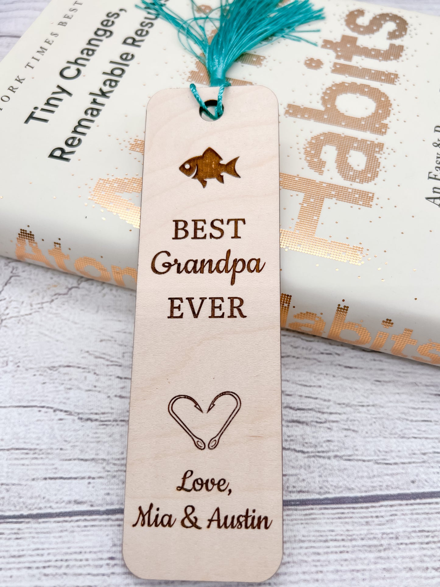Personalized Bookmark / Father's Day / Mother's Day / Teacher Appreciation