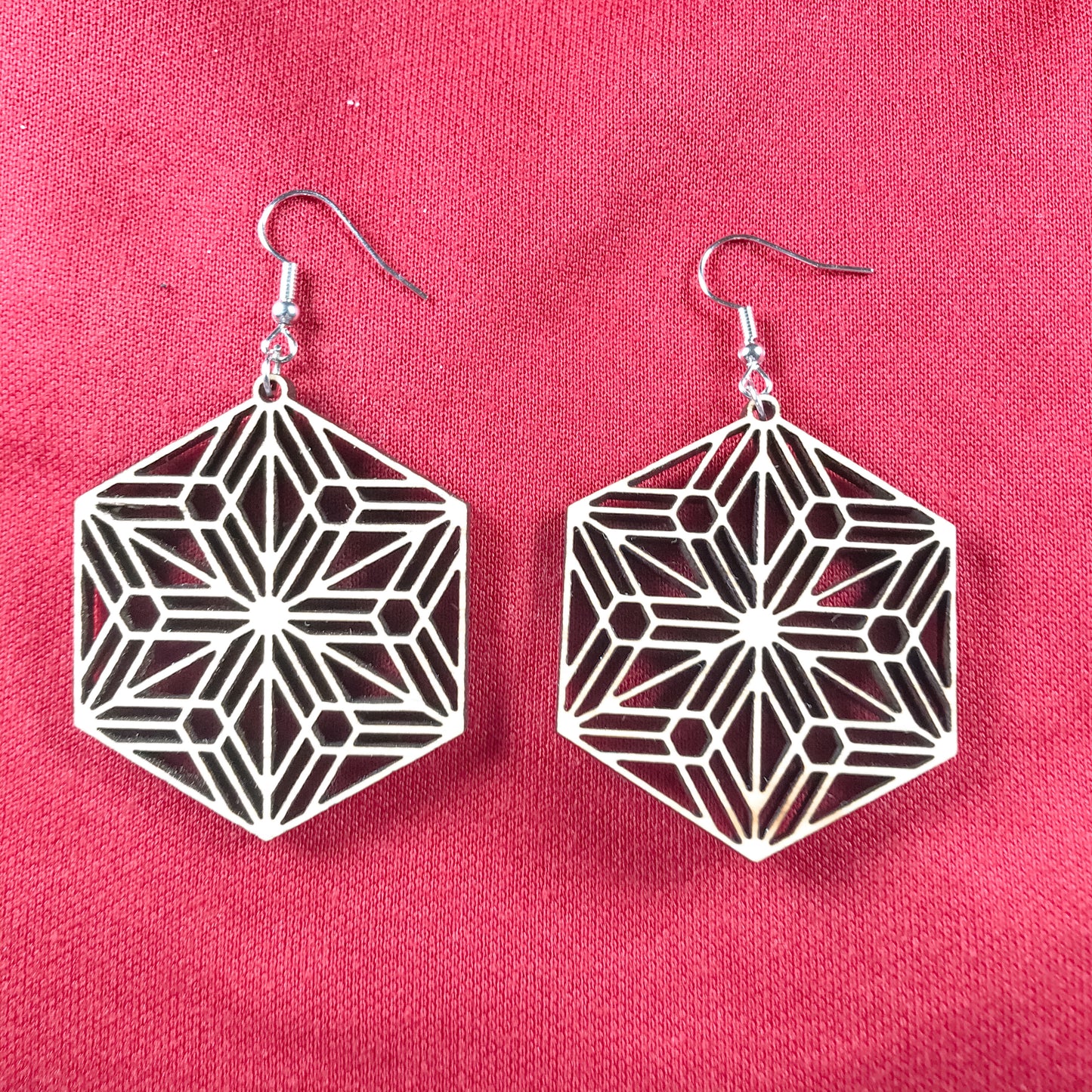 Snowflake Mandala Earrings