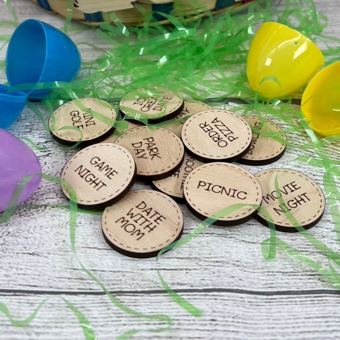 Easter Egg Tokens! 12 Piece Set!